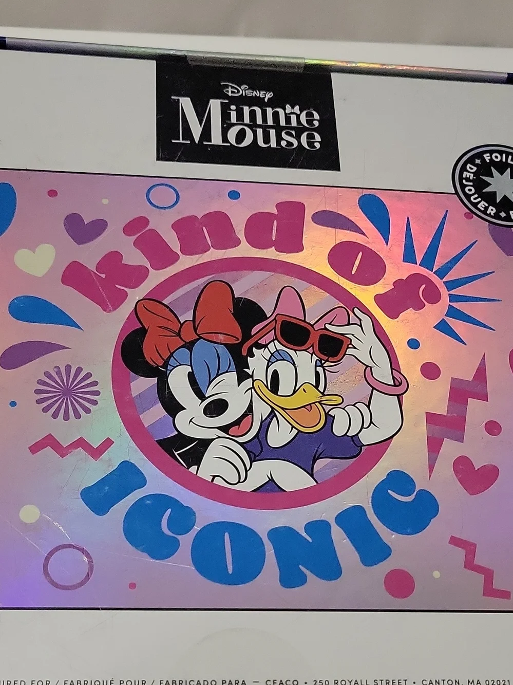 Disney Minnie & Daisy Puzzle Box in Pink, Purple, Blue and Red